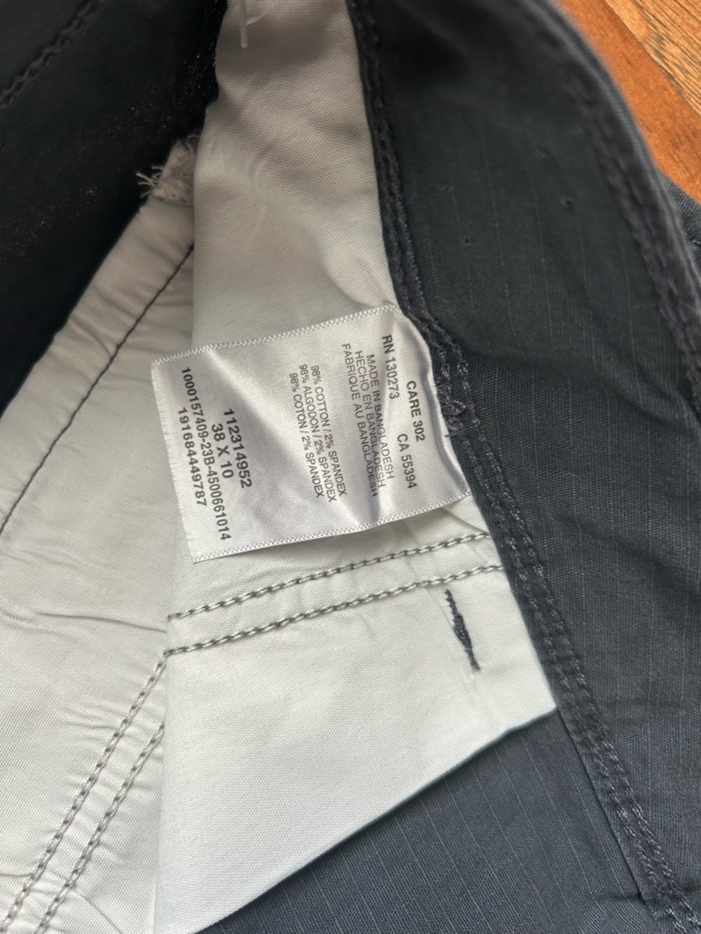 Wrangler Workwear ripstop technician shorts multiple pockets 38x10 - Picture 6 of 11